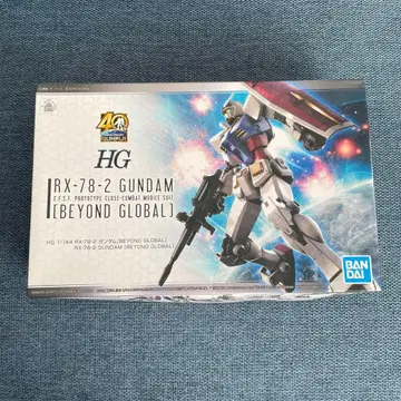 미조립 40주년 기념 건담 프라모델 HG 1/144 RX-78-2 건담
