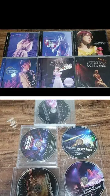 우치다 마아야 LIVE 음원 CD 묶음 판매