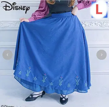 안나와 눈의 여왕 안나 스커트 L 시마무라 kaho 안나 디즈니