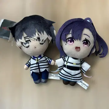 MILGRAM 밀그램 볼체인 부착 봉제 인형 마스코트