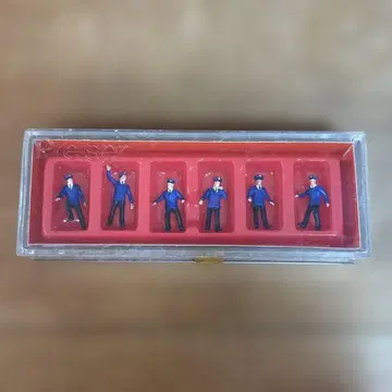 Preiser N 철도 직원 6체 세트 디오라마용 미니어처