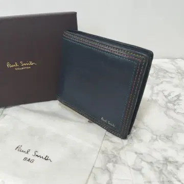 [ 새상품급 ] Paul Smith 접이식 지갑 네이비