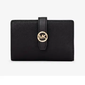 GREENWICH 탭 지퍼 어라운드 지갑 미디엄