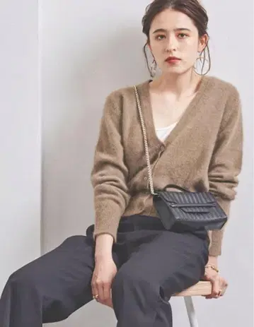 UNITED ARROWS 라쿤 가디건