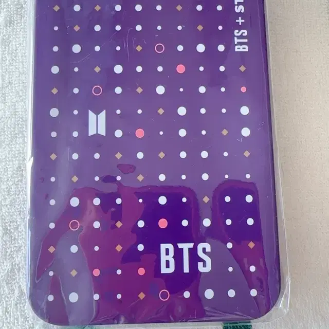BTS 스타벅스 콜라보 보라색 키링