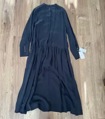 VERMEIL par iena 큐프라 피브릴 개더 원피스