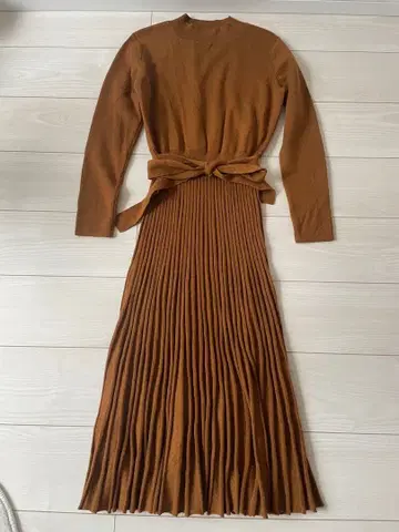 MACKINTOSH PHILOSOPHY 브라운 니트 원피스 38