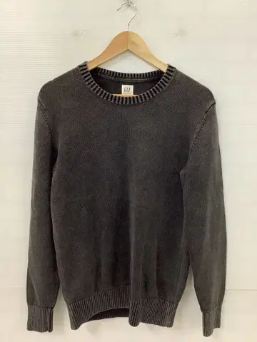 12.4 A263P 갭 니트 스웨터 다크 그레이 XS