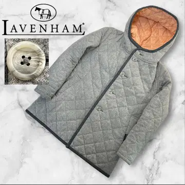 컨디션 최상 LAVENHAM 울 퀼팅 자켓 사이즈 36 여성용