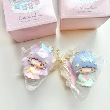 2종 시크릿 키링 리틀트윈스타 별하늘의 엔젤 디자인