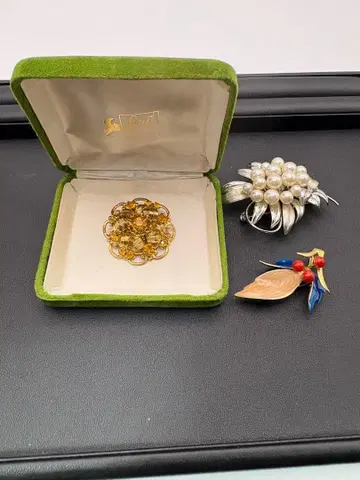브로치 모음 여성용 액세서리