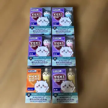 VICKS 메디케이티드 드롭스 6개 세트