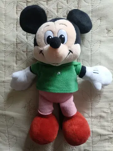초레어! 구하기 어려움! 디즈니 100 미키 클래식 봉제 인형 빈티지
