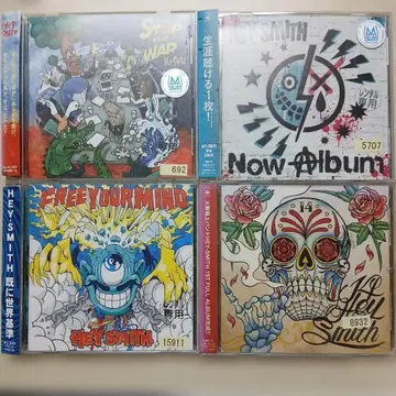 [ HEY-SMITH ] CD 앨범 4장 세트