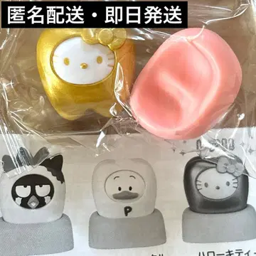 산리오 캐릭터즈 모두 함께 되자! 치아 레어 골드 헬로키티