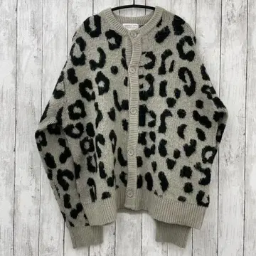 [ CIAOPANIC TYPY ] 레오파드 무늬 니트 가디건 M 사이즈