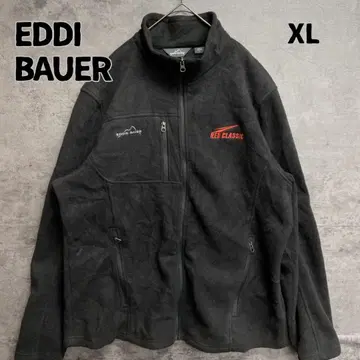 에디 바우어 플리스 자켓 XL 풀 집업 블랙 방한 스테디셀러 [ 7406