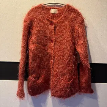 핑크하우스 모헤어 가디건