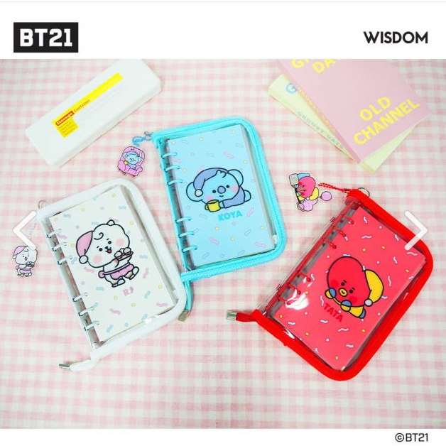미개봉 BT21 공식 정품 레트로 다이어리