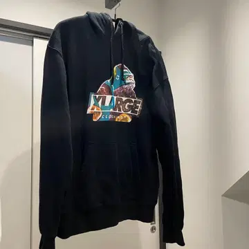 XLARGE 블랙 후드티 S 사이즈