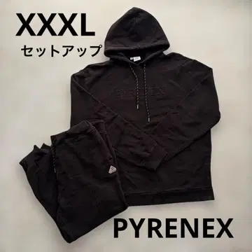 PYRENEX 피레넥스 후드티 맨투맨 트레이닝복 세트 블랙 후드