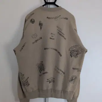 Schott 트레이닝복 맨투맨 베이지 l