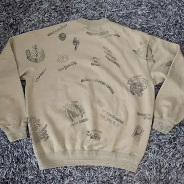 Schott 트레이닝복 맨투맨 베이지 l