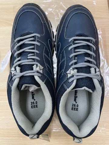 새상품 GOLDEN BEARS 방수 기능 스니커즈 26cm 네이비