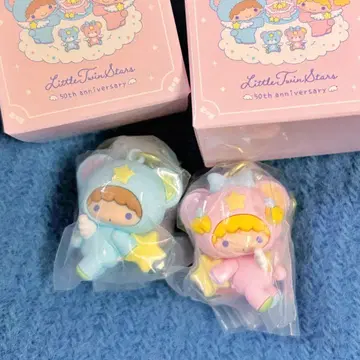 시크릿 키링 리틀트윈스타 별하늘의 엔젤 50주년 한정판