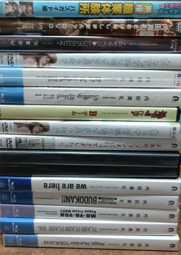 우치다 마아야 영상 작품류 묶음 판매 DVD Blu-ray