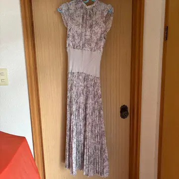 SNIDEL 꽃무늬 원피스 라벤더 사이즈0