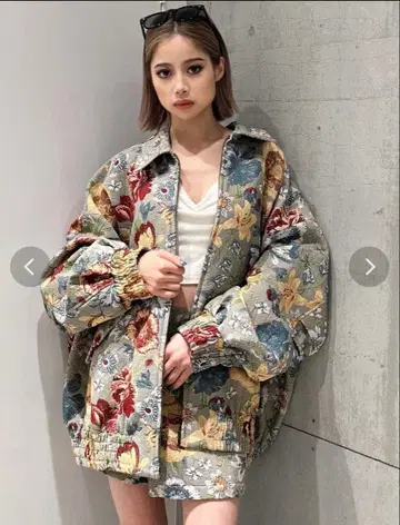 GYDA Gobelin 블루종 그레이