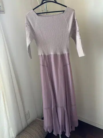 새상품급 Apuweiser-riche 니트 원피스 긴팔