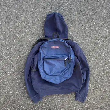 00s Jansport 네이비 백팩 시티 보이 새상품급 t501