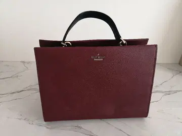 케이트 스페이드 버건디 핸드백