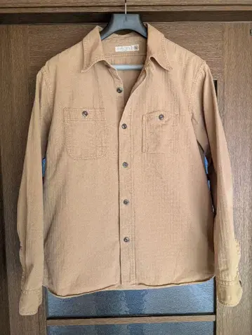 풀카운트 워크 셔츠 사이즈 40 (베이지)