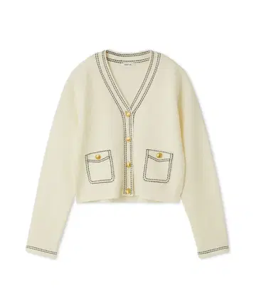 프레이 아이디 스티치 V넥 가디건