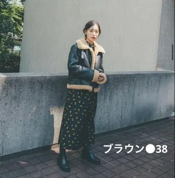 스픽앤스팬 아비에이터 블루종 브라운 38