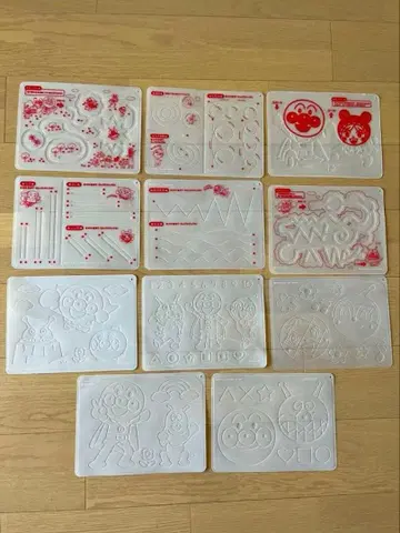 즉시 구매 OK! 호빵맨 따라쓰기 시트 11장 세트