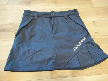 JACK BUNNY 네이비 플리츠 스커트 겨울용