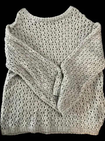 EMODA 에모다 라이트 그레이 니트 스웨터 sizeFREE