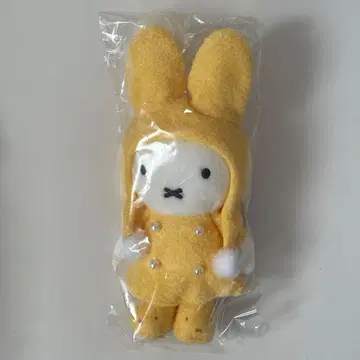 미피 노란색 오너먼트 마스코트