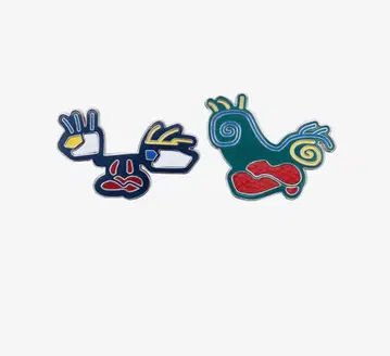 BTS 아티스트 메이드 컬렉션 브로치 faces