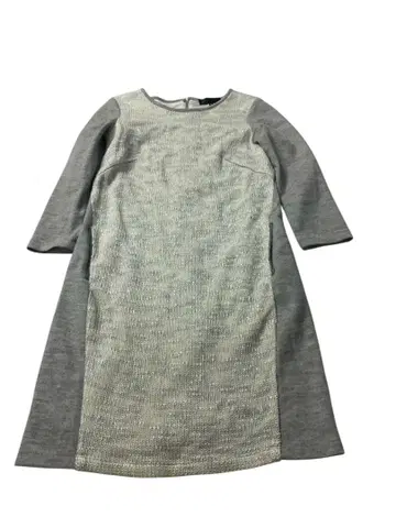 e356 UNTITLED 월드 그레이 니트 A라인 원피스