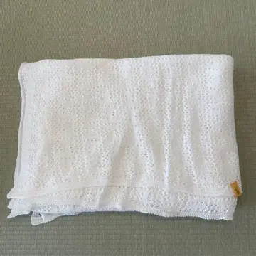 IKEUCHI ORGANIC 화이트 레이스 스톨