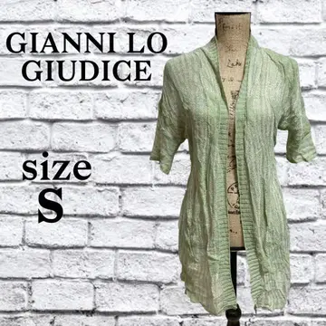 B45 잔니로 주디체 [ S ] 가디건 반팔 시어 일본제