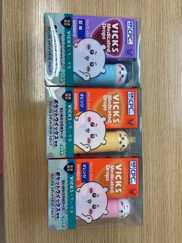 VICKS 치이카와 (먼작귀) 포켓 VICKS 드롭 3종 케이스만