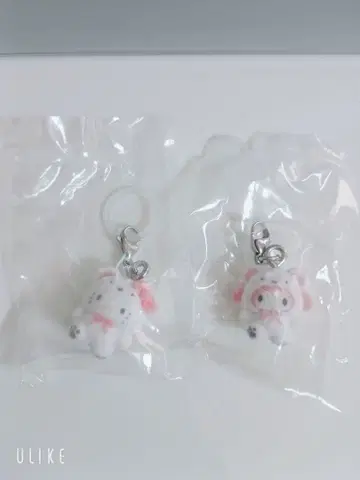 산리오 포근포근 스노우 메지루시 액세서리