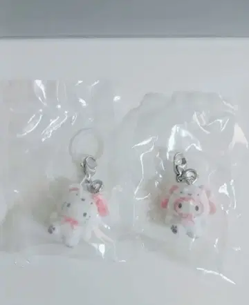 산리오 포근포근 스노우 메지루시 액세서리