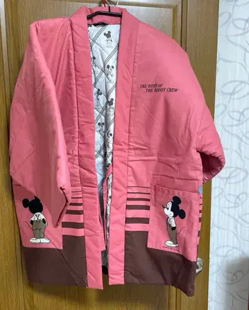 [ 미사용 새상품 ] 디즈니 미키마우스 한텐 면 100%